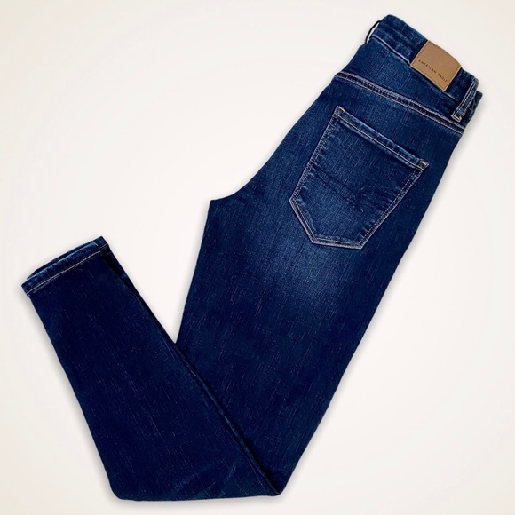 American Eagle Outfitters Denim - American Eagle Blue Curvy Hi-Rise Jegging Sz 2